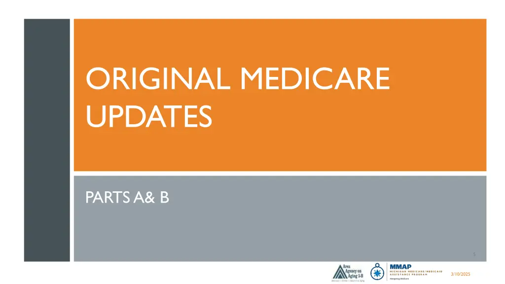 original medicare updates