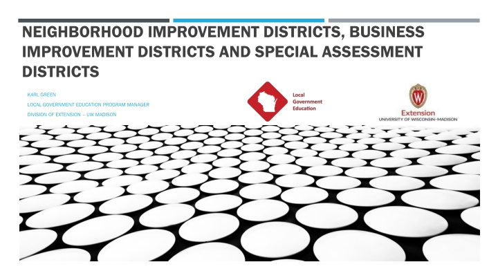 neighborhood improvement districts business