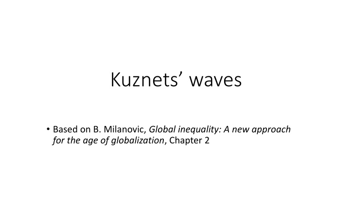 kuznets waves