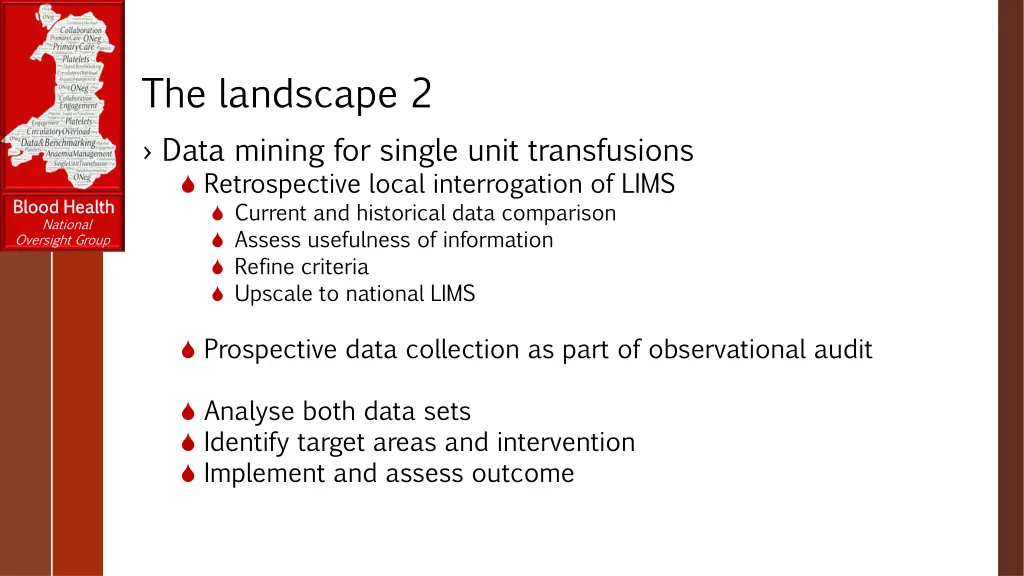 the landscape 2 data mining for single unit