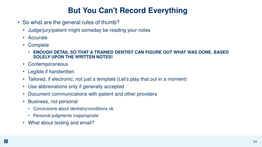 but you can t record everything