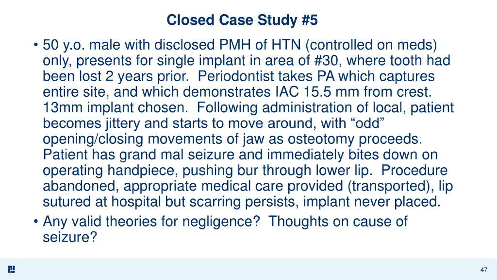 closed case study 5