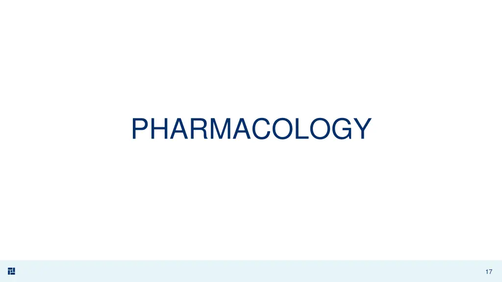 pharmacology