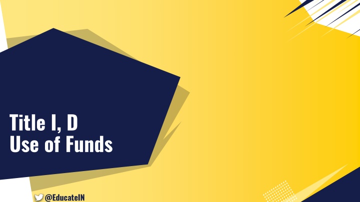 title i d use of funds