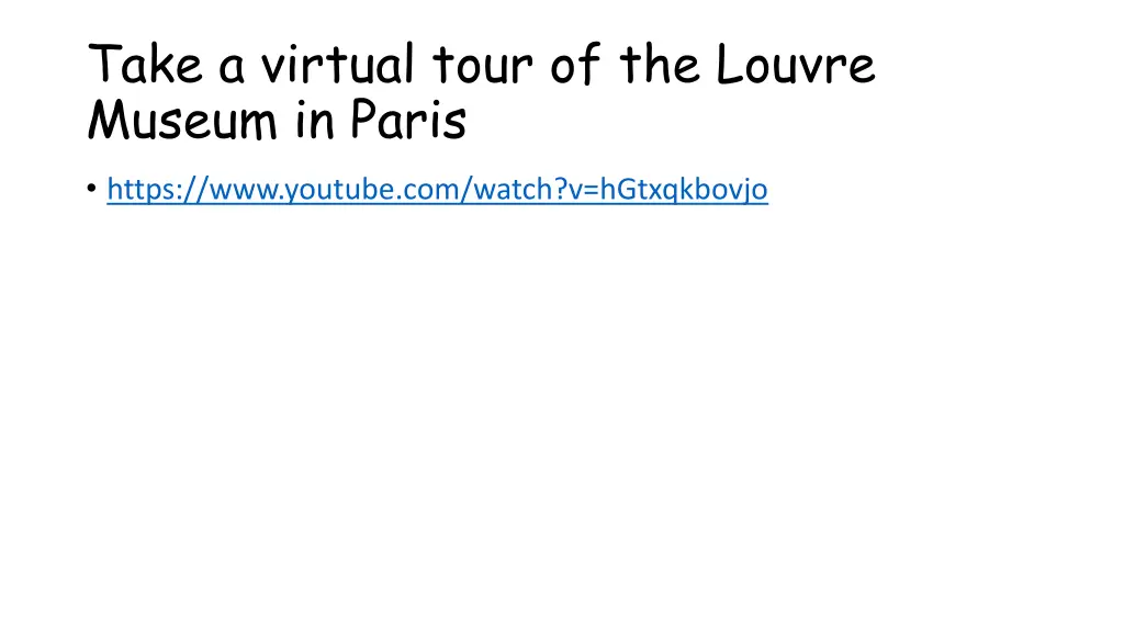 take a virtual tour of the louvre museum in paris