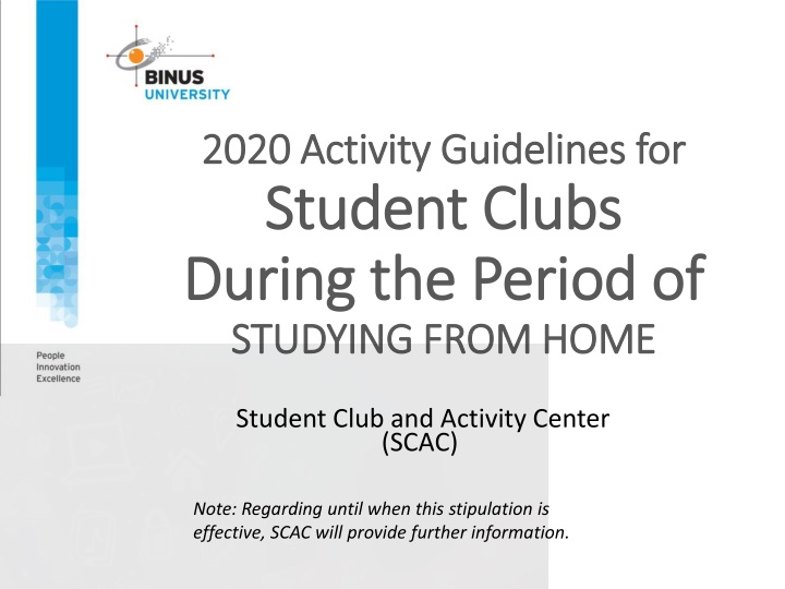 2020 activity 2020 activity guidelines