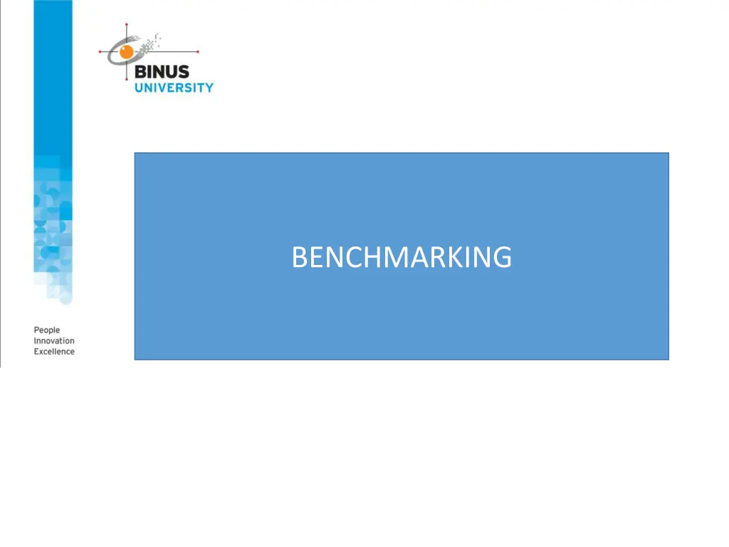 benchmarking