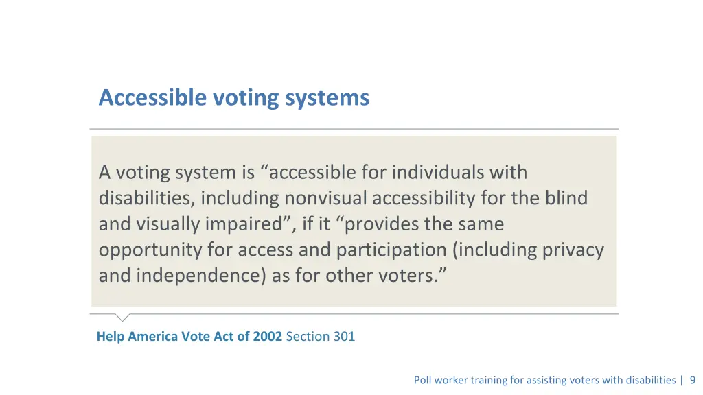 accessible voting systems