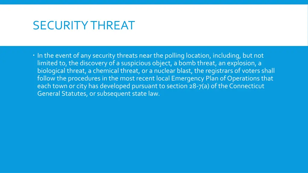 security threat