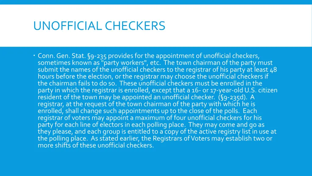 unofficial checkers