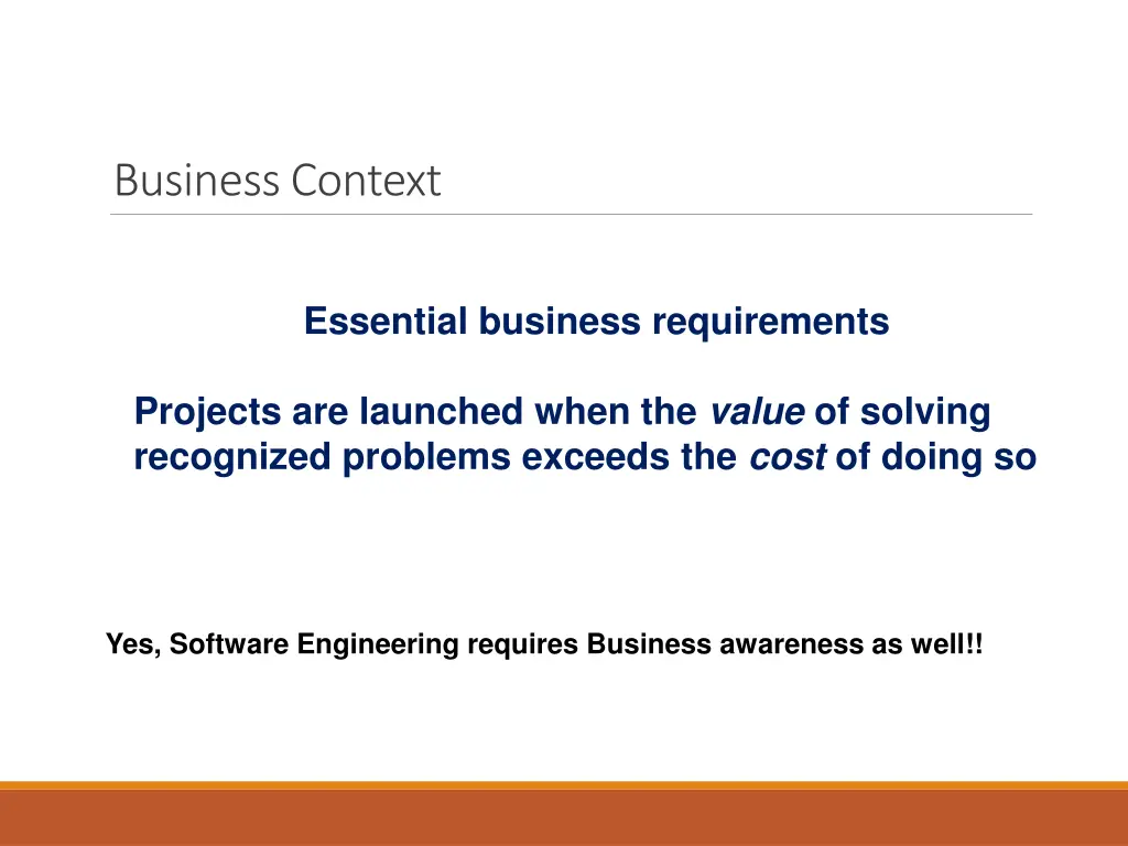 business context