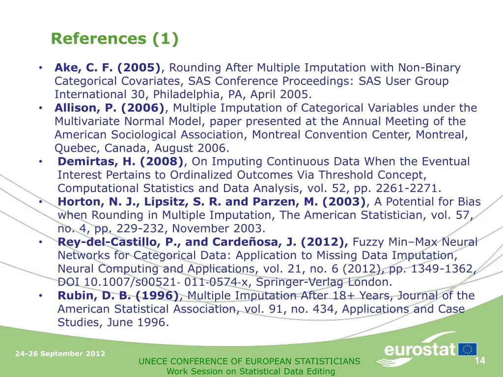 references 1