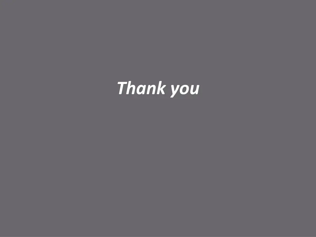 thank you
