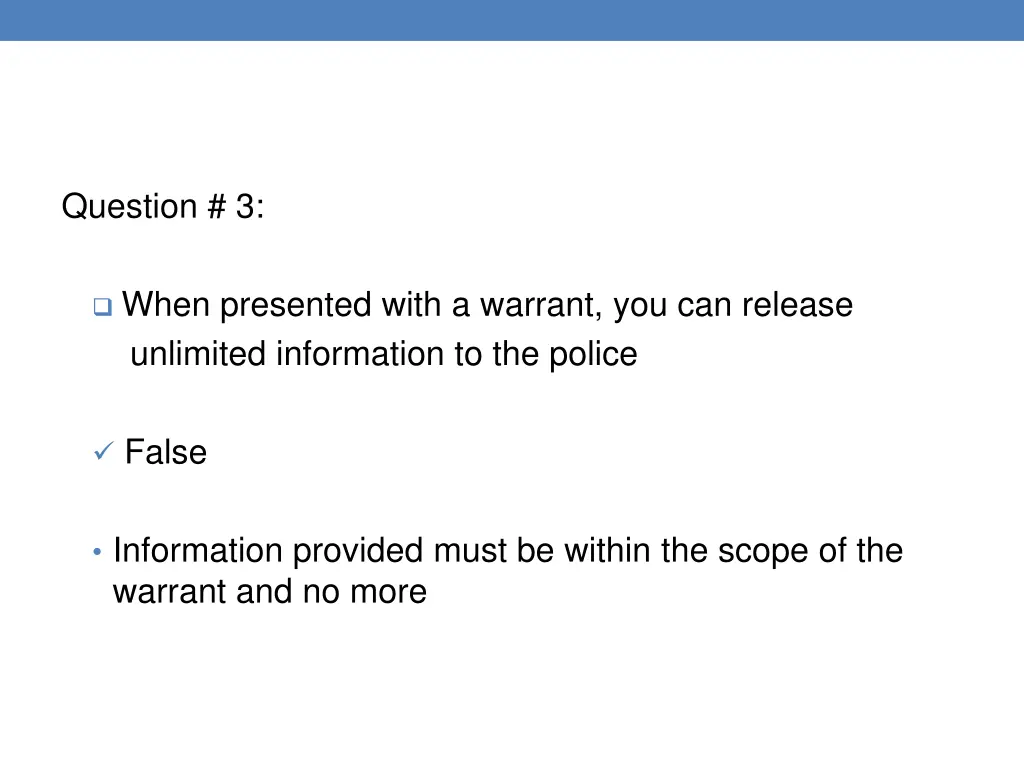 question 3