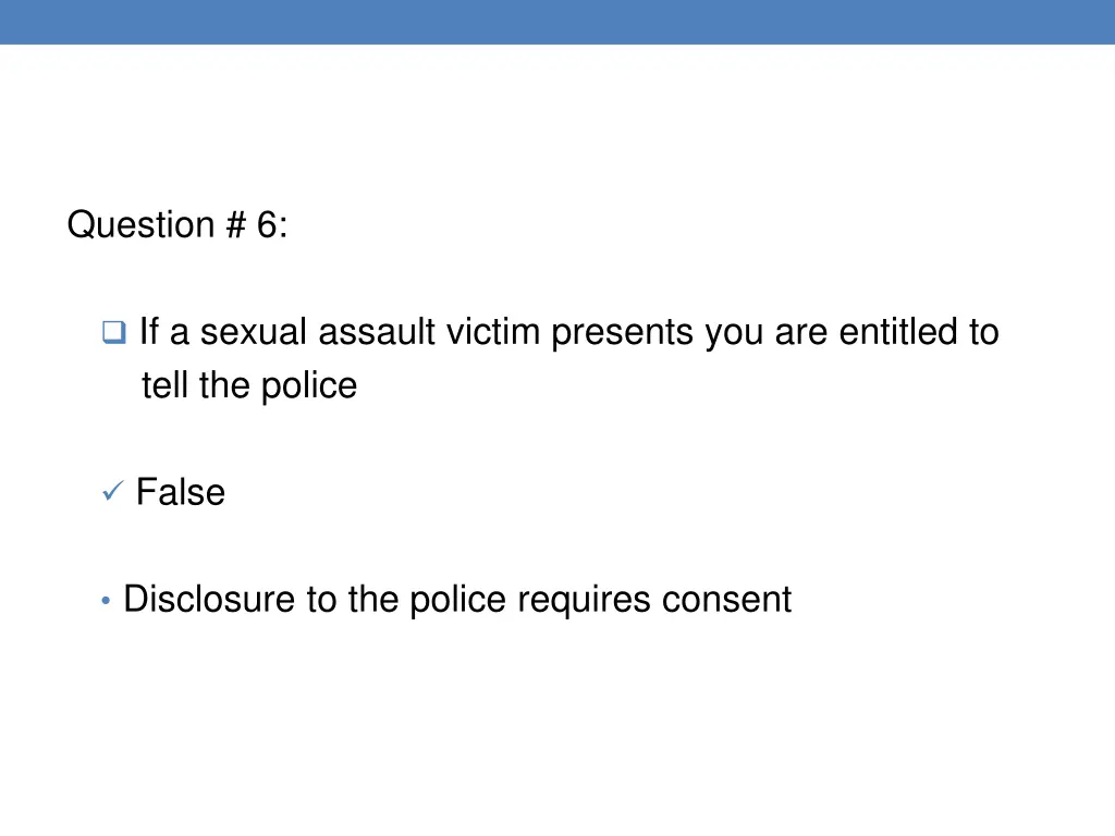 question 6