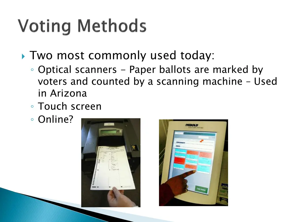 two most commonly used today optical scanners