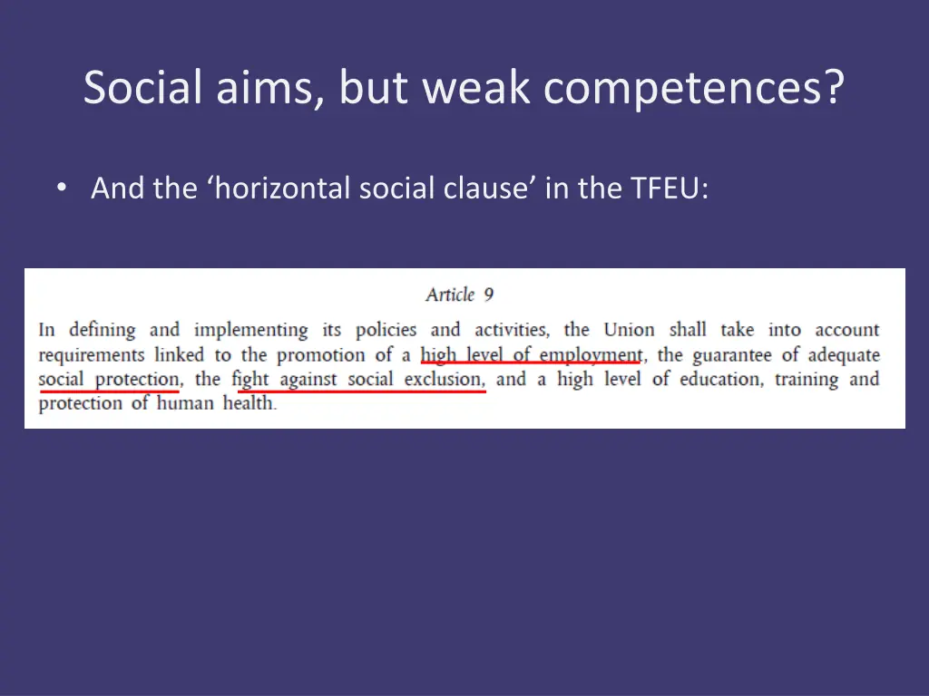 social aims but weak competences 3