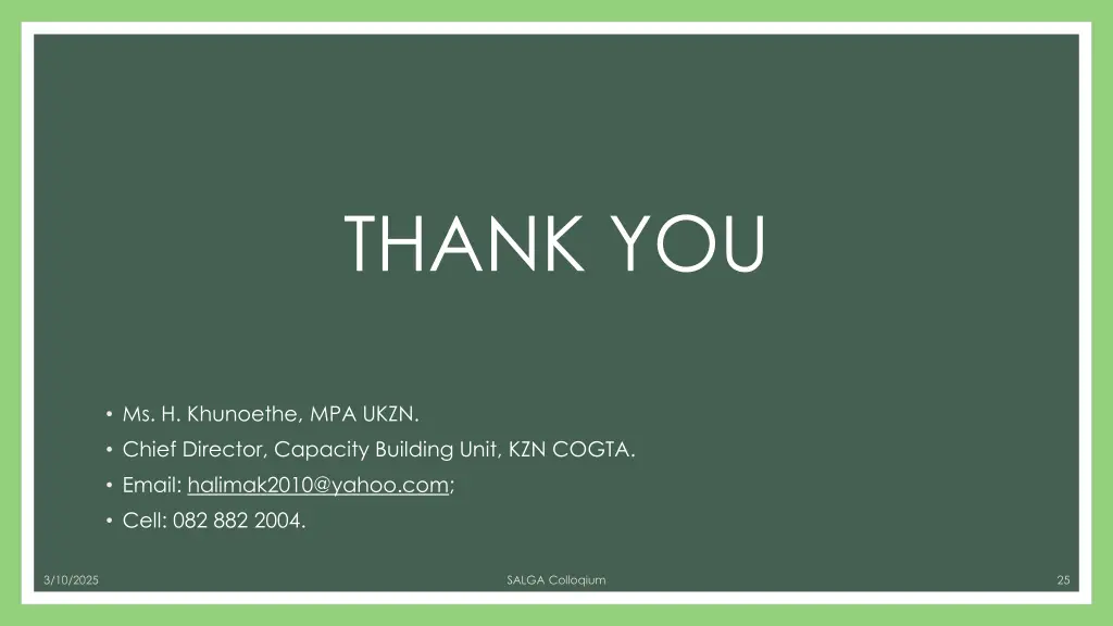 thank you