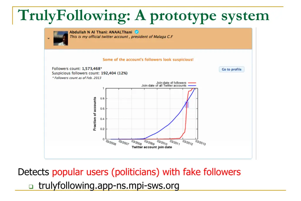trulyfollowing a prototype system