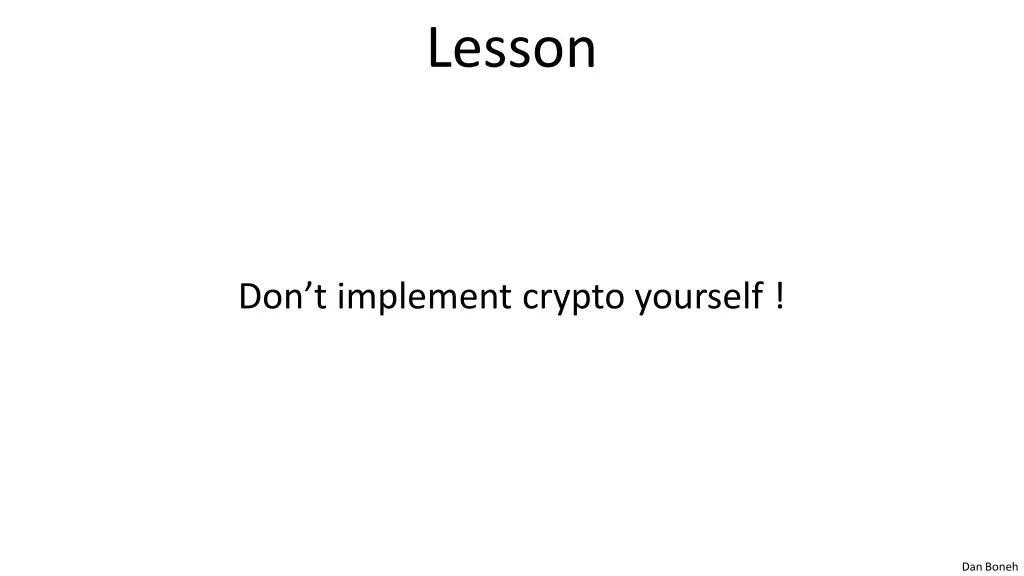 lesson