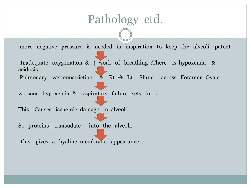 pathology ctd