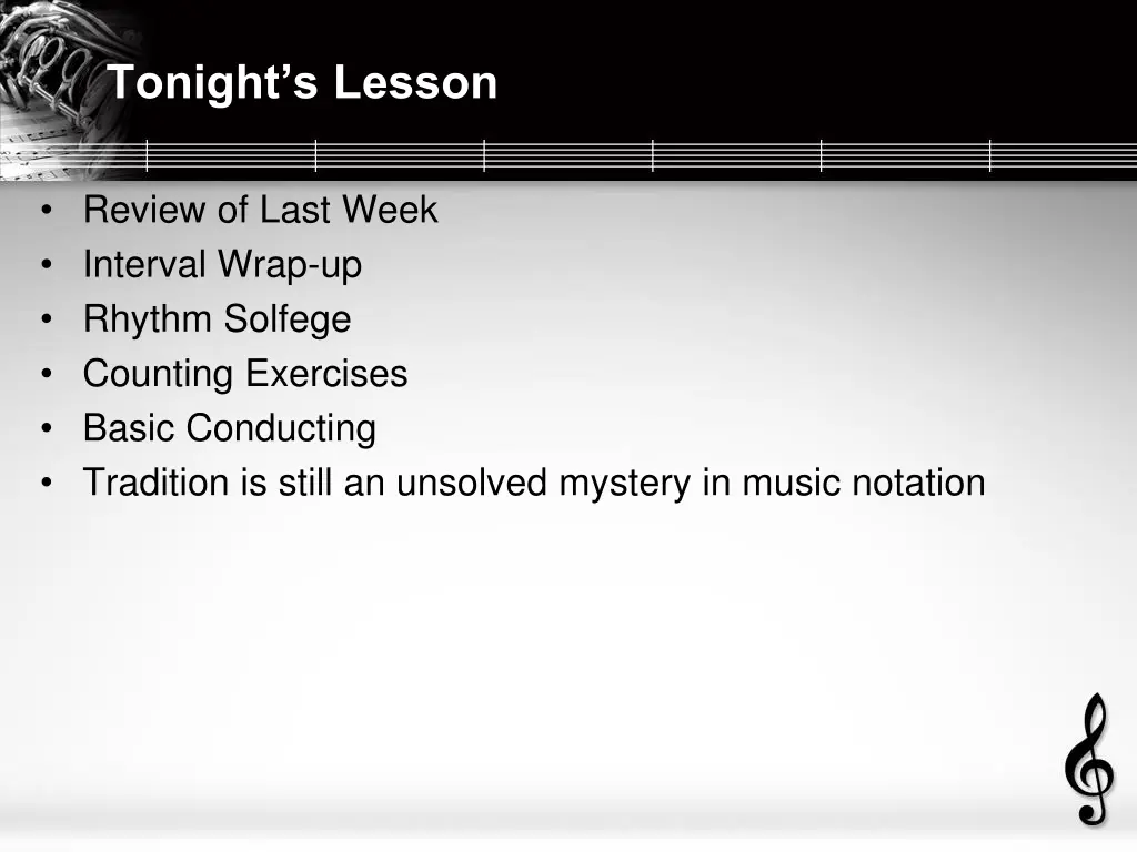 tonight s lesson