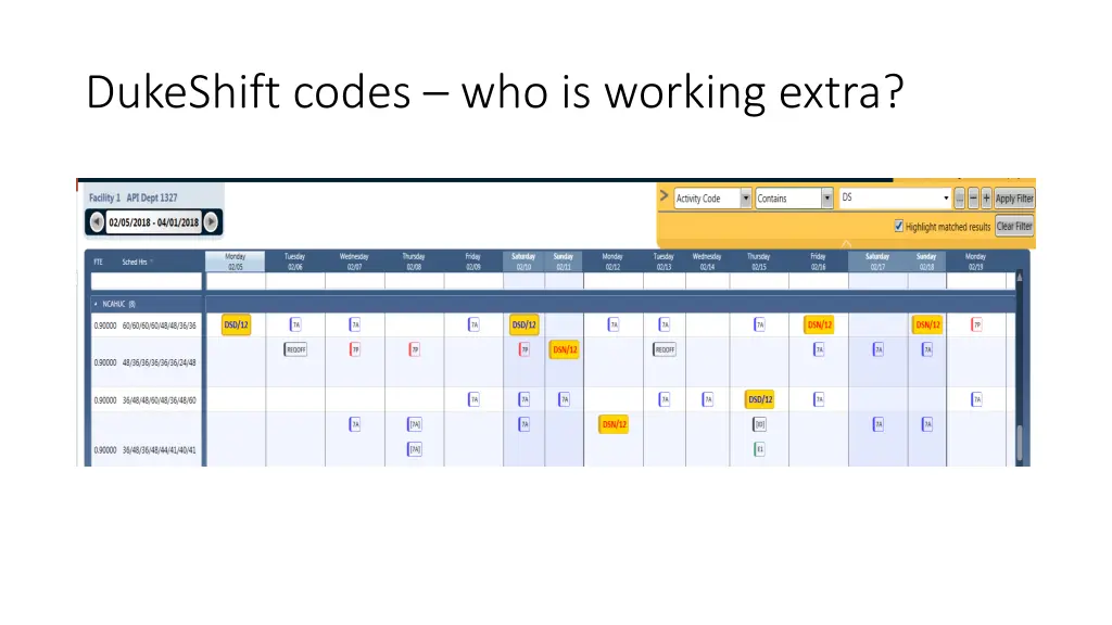 dukeshift codes who is working extra