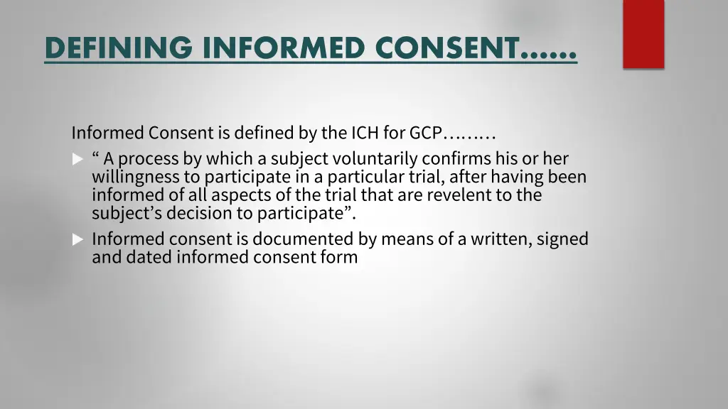 defining informed consent