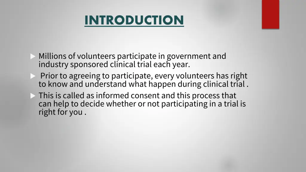 introduction