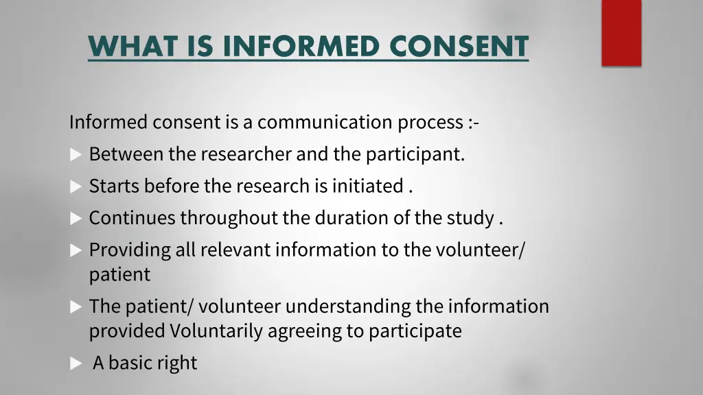 what is informed consent