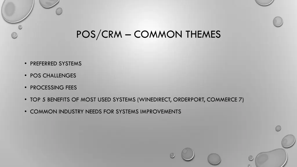 pos crm common themes