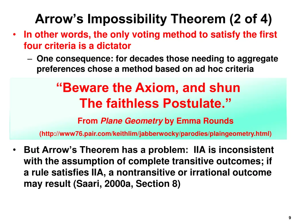 arrow s impossibility theorem 2 of 4 in other