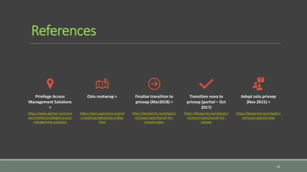 references references