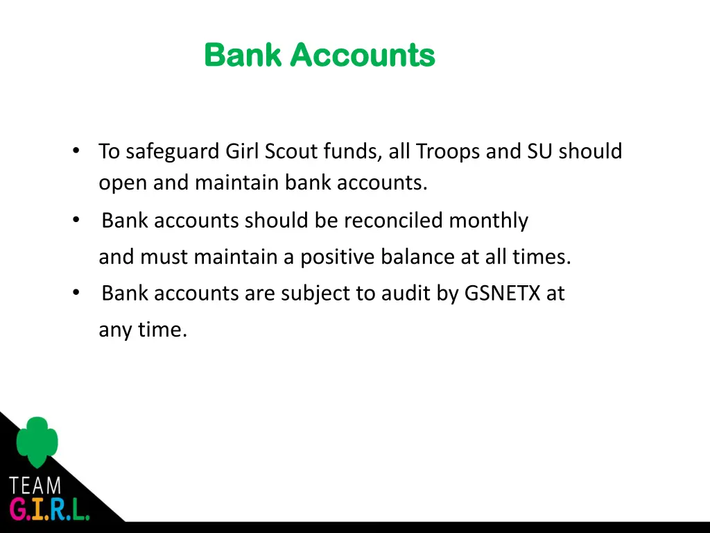 bank accounts bank accounts