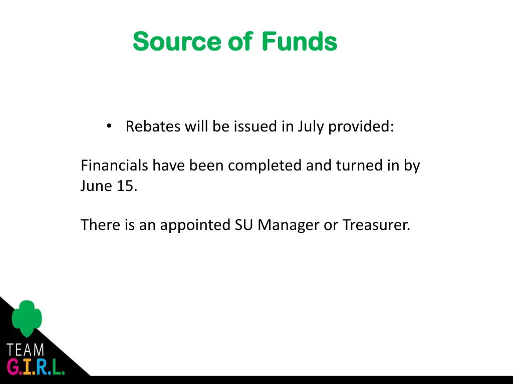 source of funds source of funds 1