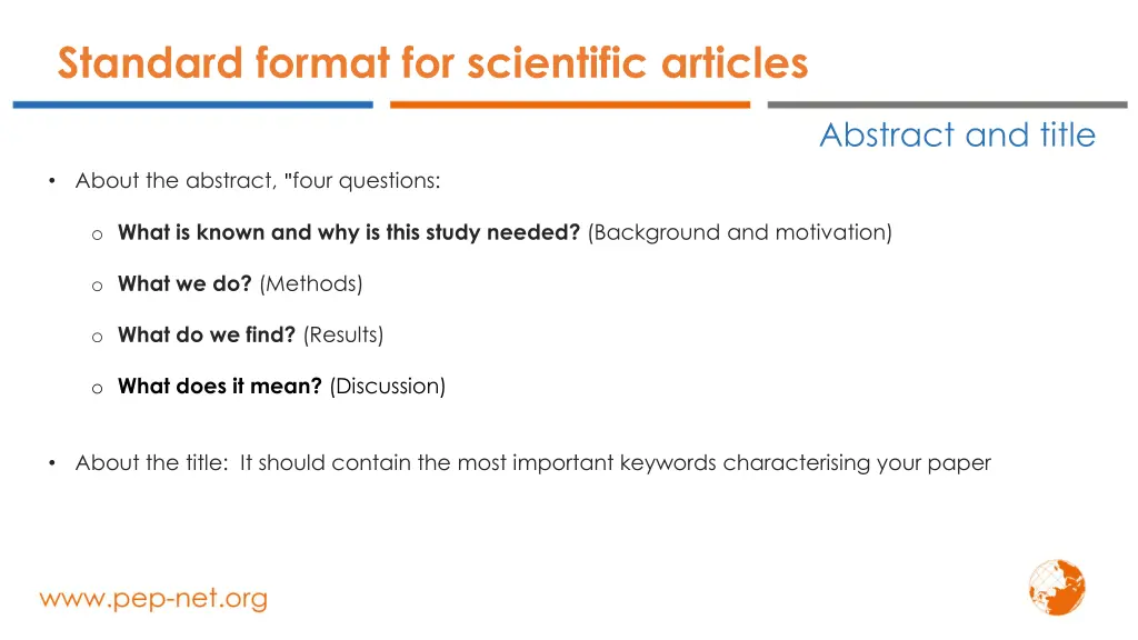 standard format for scientific articles 1