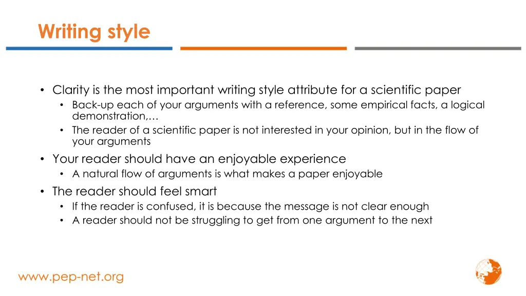 writing style