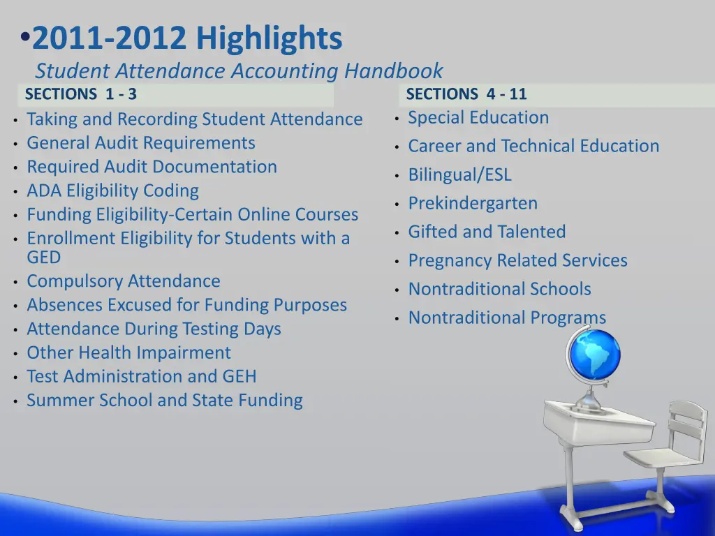 2011 2012 highlights student attendance