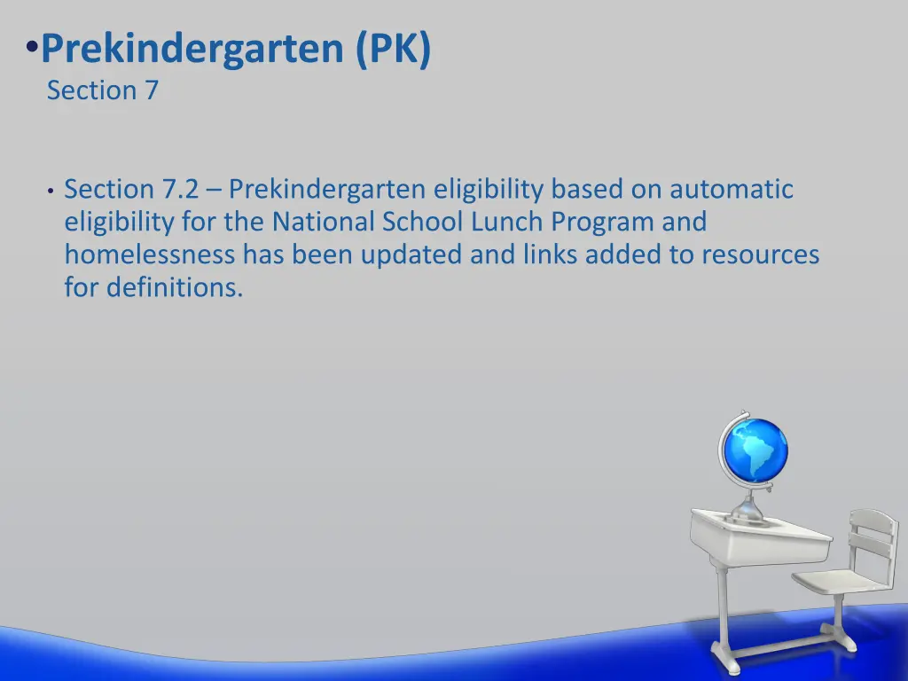 prekindergarten pk