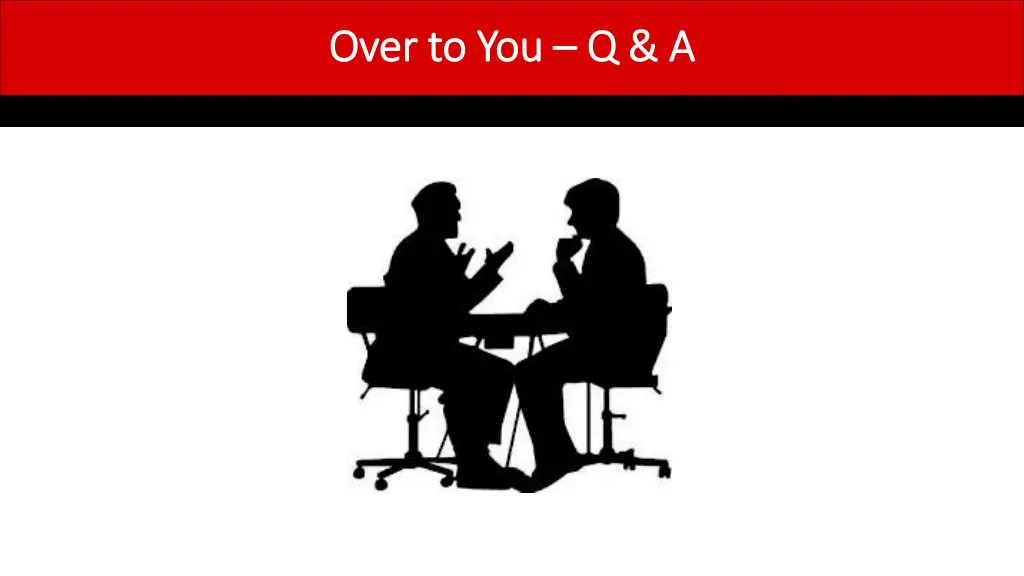 over to you over to you q a