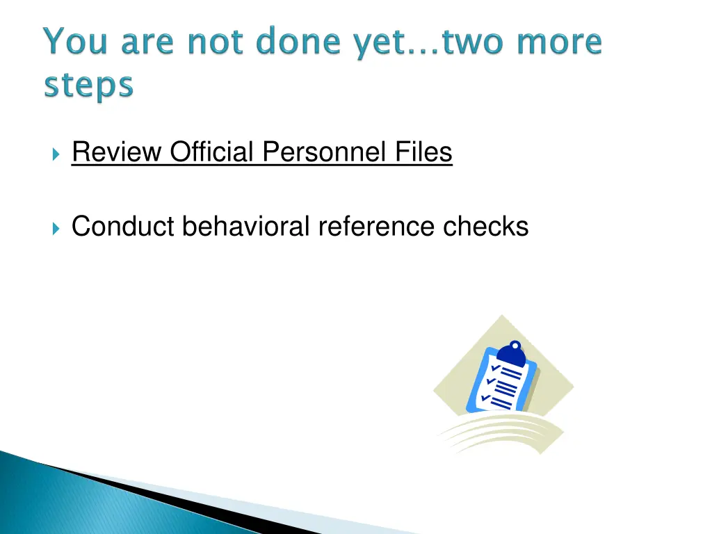 review official personnel files