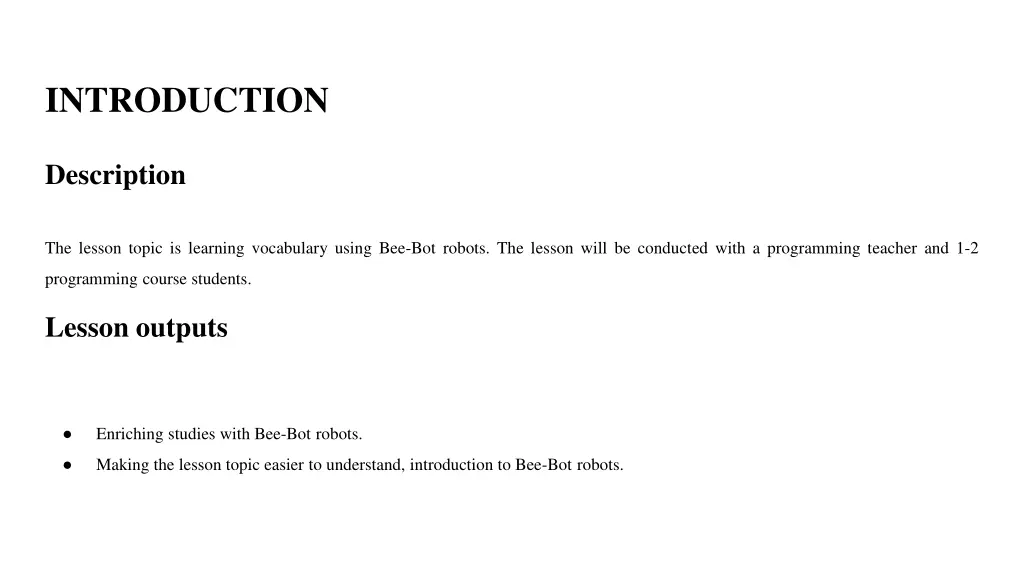 introduction