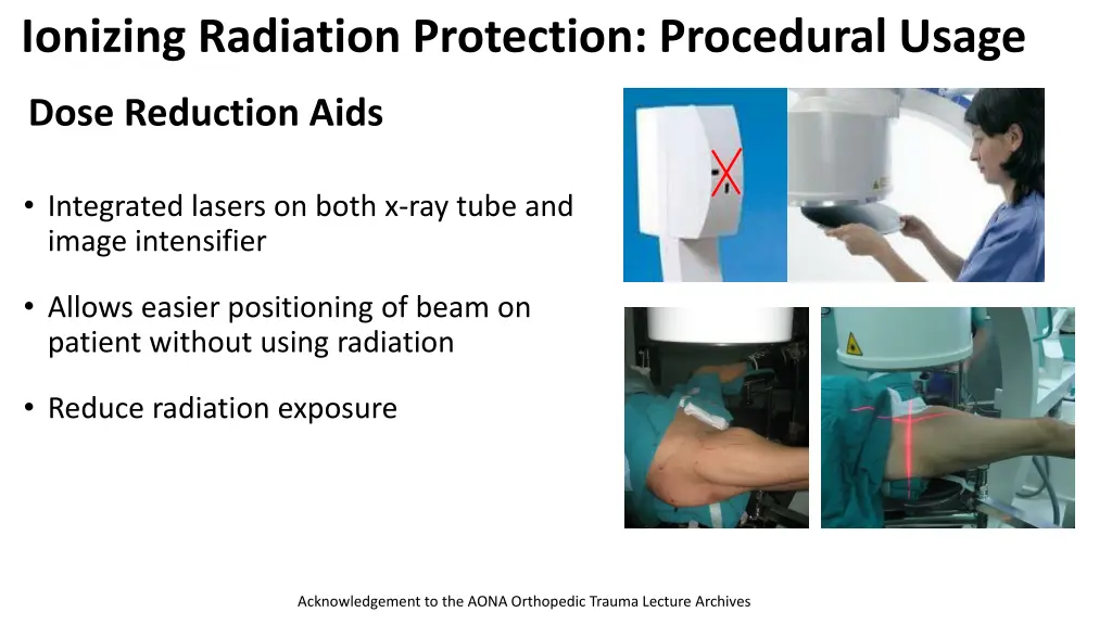 ionizing radiation protection procedural usage 11
