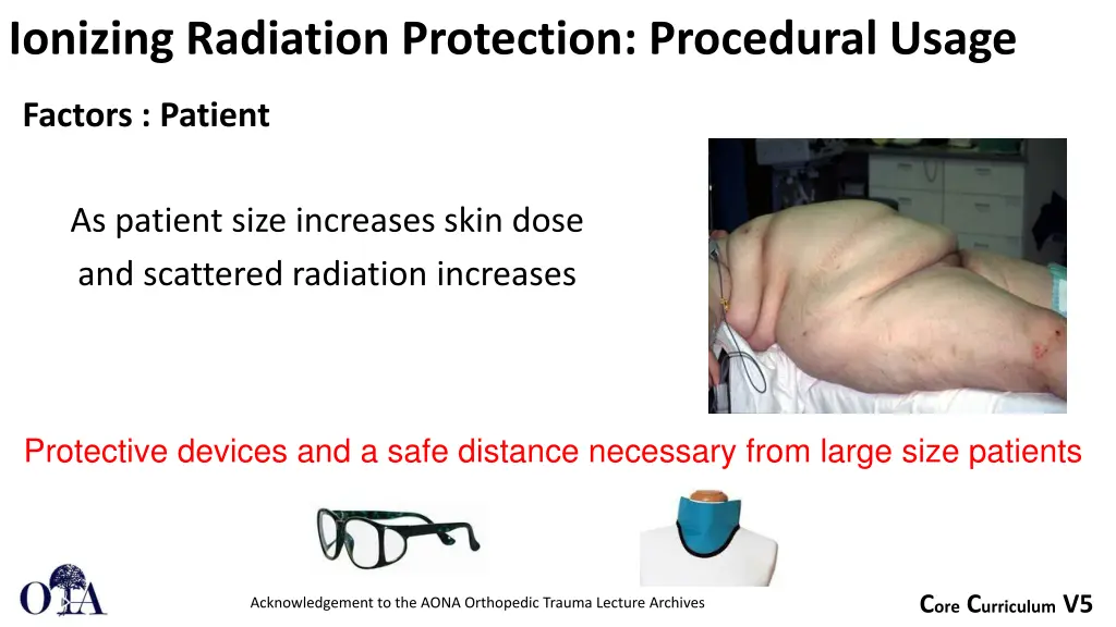 ionizing radiation protection procedural usage 9