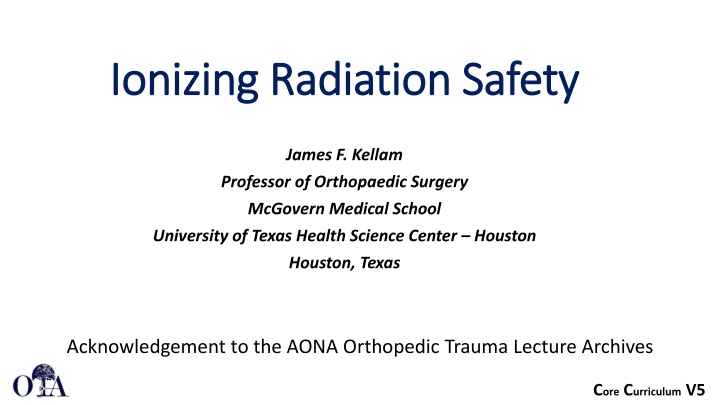 ionizing radiation safety ionizing radiation