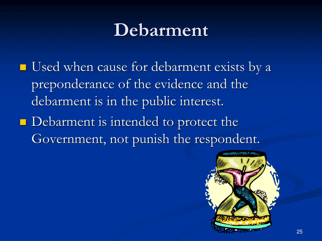debarment