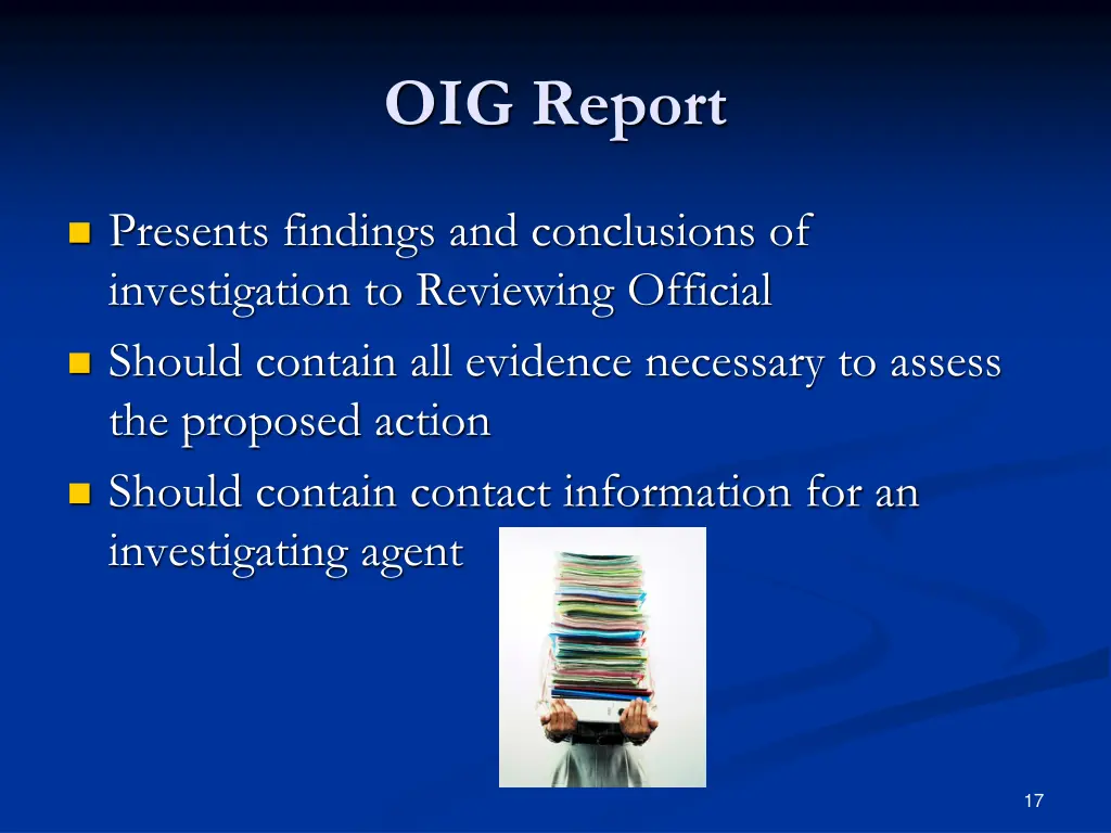 oig report