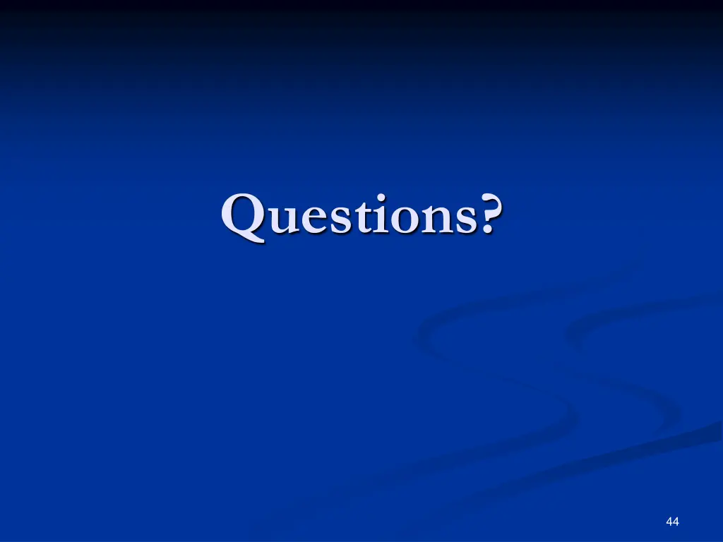 questions