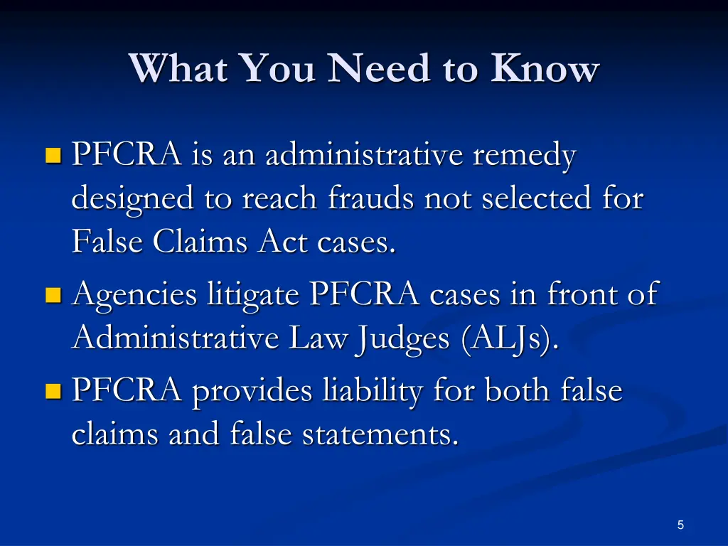 what you need to know