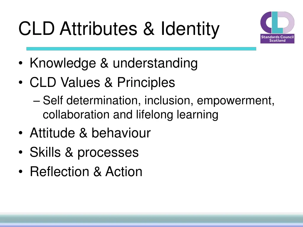 cld attributes identity